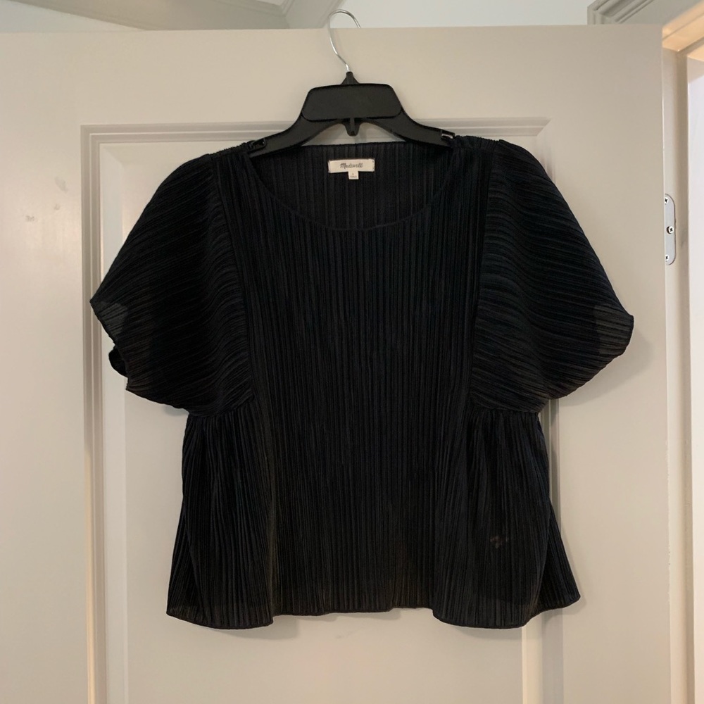 Madewell black top - worn once
